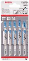 Bosch Metal Jigsaw Blade T127D 5pk