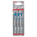 Bosch Metal Jigsaw Blade T123X 3pk