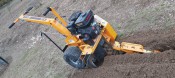 Pedestrian Chain Trencher