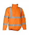 High Visibility Bomber Jacket Orange