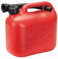 Plastic Fuel Can 5 litre (RED) 