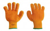 Warrior Yellow Criss Cross Gloves Size 10 (L)